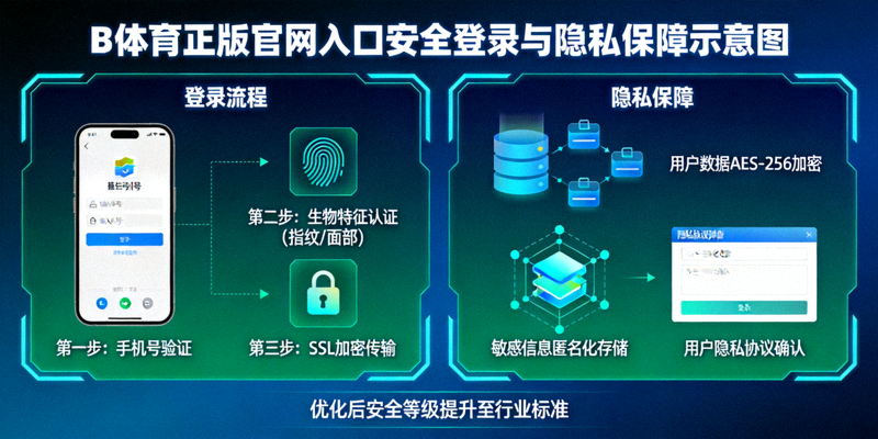 B体育正版官网入口优化后安全登录保障用户隐私的示意图